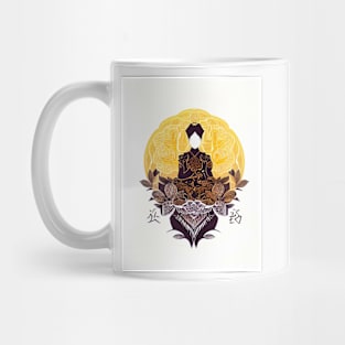 gold tree Mug